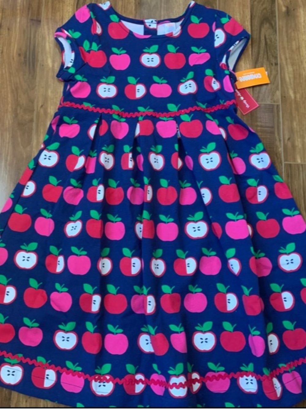 NWT Girls Gymboree Apple Dress Size 12